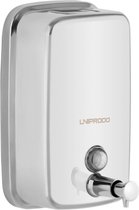 Uniprodo Zeepdispenser - 800 ml - RVS