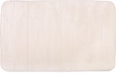 Differnz Relax badmat – Microfiber – normal foam – Off white – 50 x 80 cm