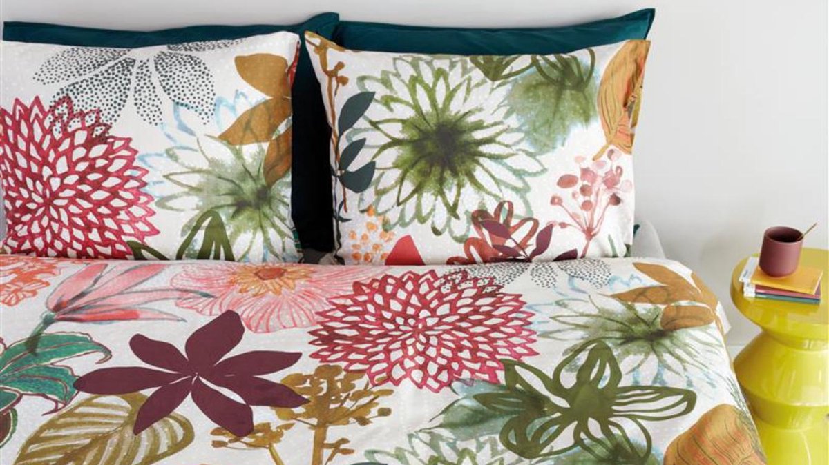 Beddinghouse Fiori Dekbedovertrek - Tweepersoons - 200x200/220 cm - Multi