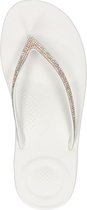 FitFlop Iqushion Sparkle TPU Dames Slippers - Urban Wit