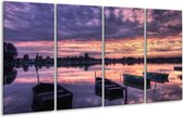 Bateau de peinture sur verre | Violet, blanc, noir | 160x80cm 4 Liège | Tirage photo sur verre |  F002342