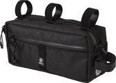 AGU Bar Bag Sacoche de guidon Venture - Zwart - 2 L - Bikepacking - Sacoche de guidon et de cadre en un
