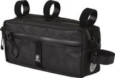 AGU Bikepacking Bar Bag Stuurtas Venture - Zwart Reflecterend - 2 L - Waterafstotend, Reflecterend, Eenvoudige Montage, 100% Gerecycled Polyester