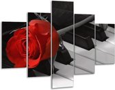 Peinture sur verre rose | Rouge, blanc, noir | 100x70cm 5Liège | Tirage photo sur verre |  F003568