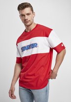 Starter Heren Tshirt -2XL- Block Jersey Rood