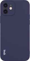 IMAK UC-2-serie schokbestendige volledige dekking zachte TPU-hoes voor iPhone 12 mini (blauw)
