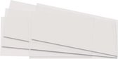 folia transparant papier blanco, 155 x 370 mm, wit