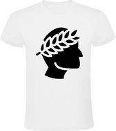 Julius Caesar Heren t-shirt | rome | romeinse rijk | italie | Wit