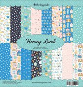 Homey Land 12x12 Inch Paper Pack (TTG002)