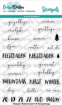 Clear Stamps Moderne Kerst (CDST0037)