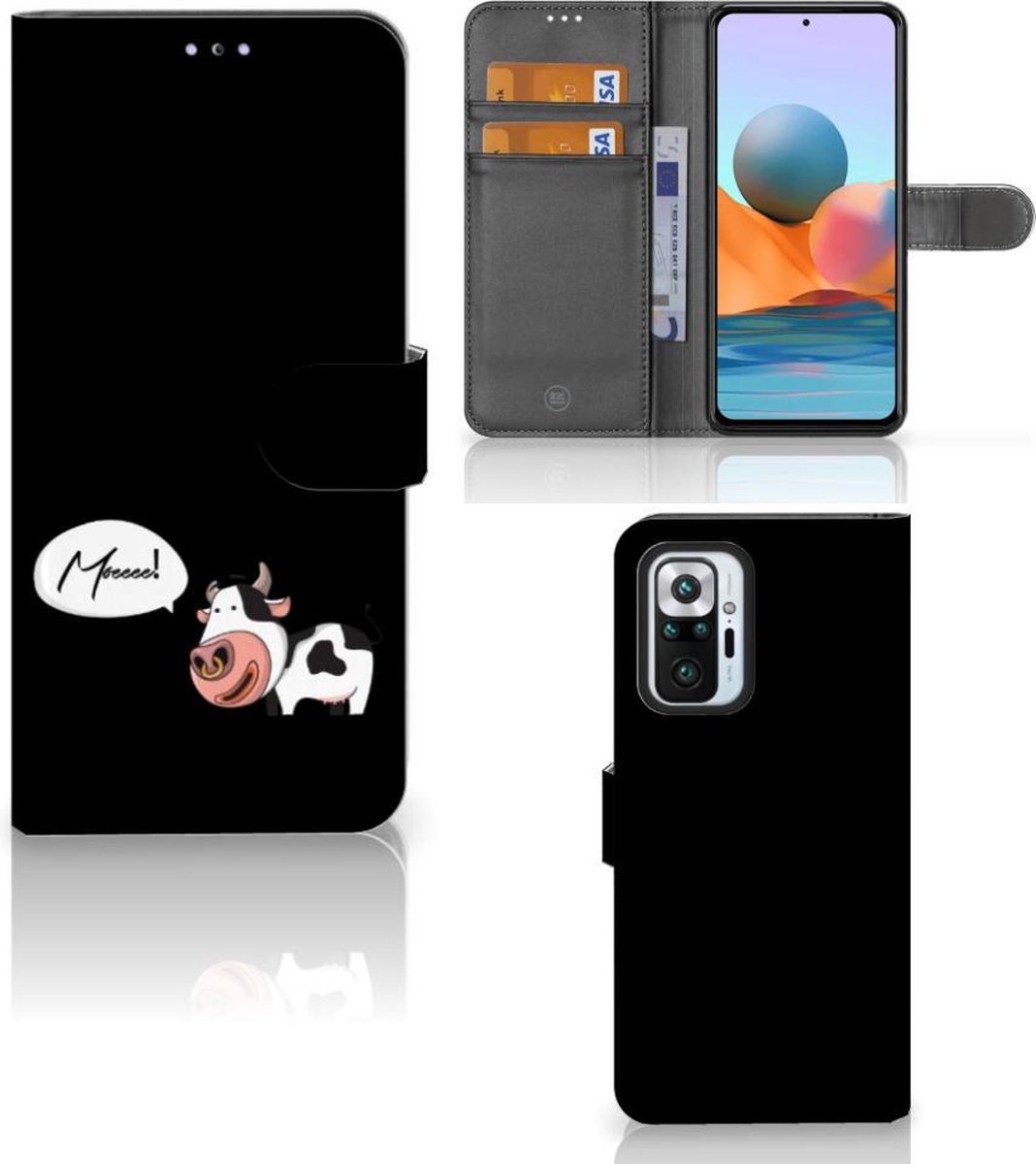 Xiaomi Redmi Note 10 Pro Leuk Hoesje Cow