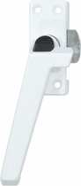 AXA Raamsluiting (model 3308) Wit: Afsluitbaar met drukknop, links naar buiten draaiend.