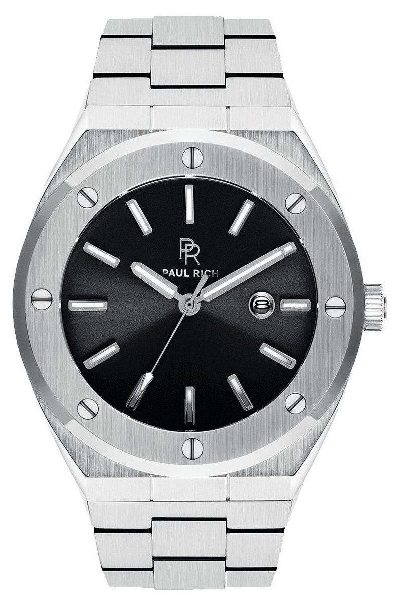 Paul Rich Signature Carbon Staal PR68SCS horloge 45 mm