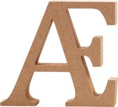 Letter. AE. H: 13 cm. 2 cm. mdf - 1 st