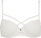 Sapph Iconic Basics Padded Bra Dames Off White-80B