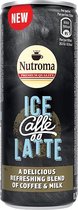 Nutroma Ice Caffè Latte, blik van 25 cl, pak 12 stuks