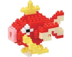 Bandai - Nanoblock - Magikarp - Pokémon - Mini Brick Figuur - Bouwset - Pokémon Magikarp (Magikarp) Pixel Figuur Kit - NBPM035