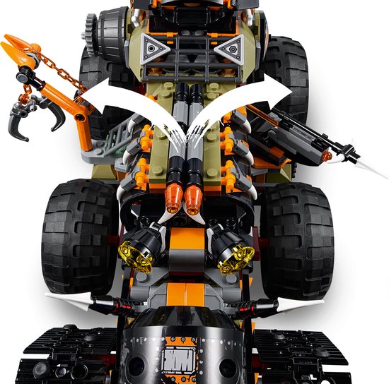 LEGO Ninjago Dieselnaut - 70654 - Set van de Slechteriken | bol