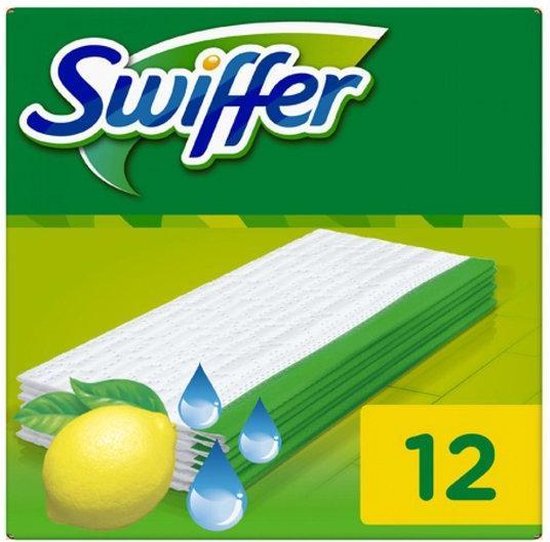 Linges de sol humides Swiffer, Multipack, 48 chiffons, 2x 24 serpillières, Au