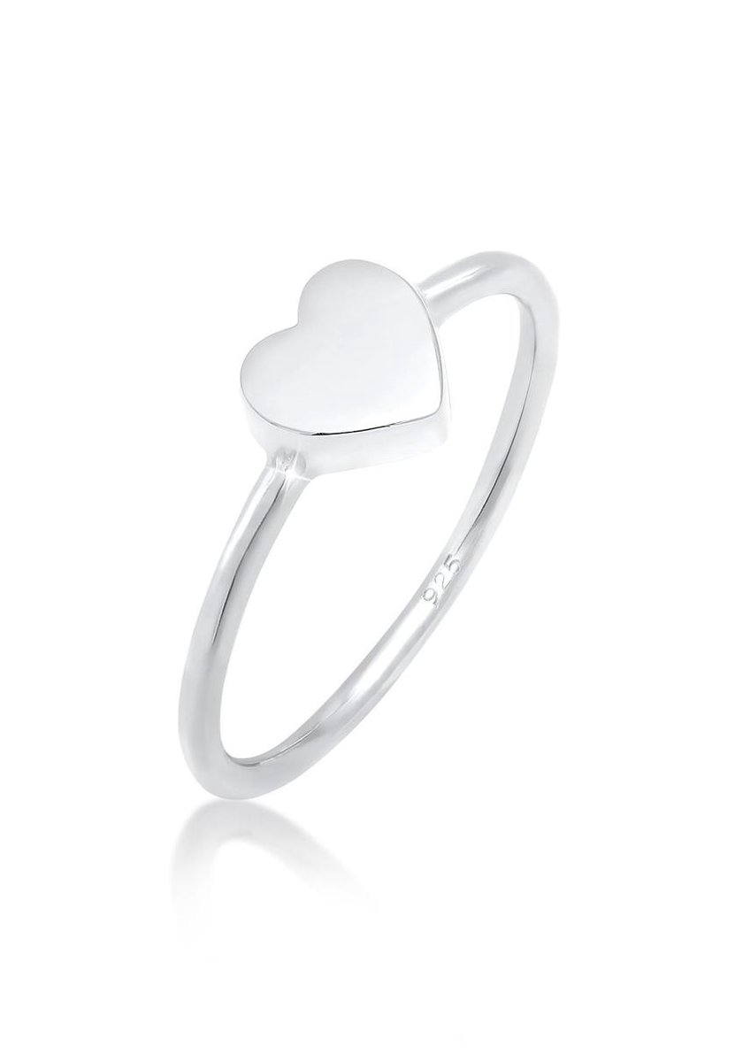 Elli - Ring - Dames Hart Liefde Filigraan in 925 Sterling Zilver - Dames