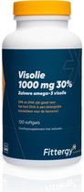 Fittergy Supplements - Visolie 1000 mg 30% - 120 softgels - Vetzuren - voedingssupplement