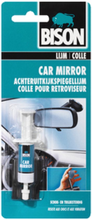 Bison Car Mirrorlijm - 2 ml - Bison