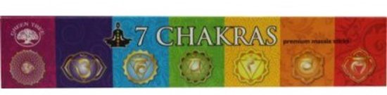 Wierook 7 chakra - 12 stuks -