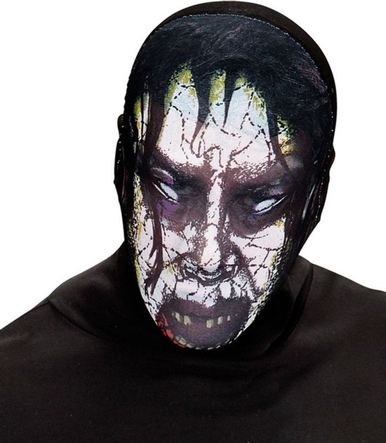 WIDMANN - Bezeten zombiemasker voor volwassenen