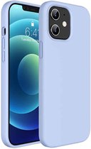 FONU Premium Siliconen Backcase Hoesje iPhone 12 Mini - Blauw