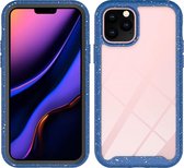 Voor iPhone 11 Pro Shockproof Starry Sky PC + TPU beschermhoes (blauw)