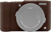 PULUZ zachte siliconen beschermhoes voor Panasonic Lumix LX10 (koffie)