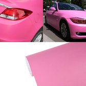 1.52 mx 0.5 m Grind Arenaceous Auto Sticker Pearl Frosted Knipperende Body Veranderende Kleur Film voor Auto Modificatie En Decoratie (Roze)