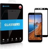 2 stuks mocolo 0.33mm 9H 2.5D zijdedruk gehard glasfilm voor Geschikt voor Xiaomi Redmi 7A