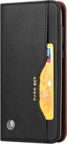 Kneed Skin Texture Horizontale Flip Leren Case voor Huawei Mate 10 Lite / Maimang 6 / Nova 2i, met Fotolijst & Houder & Kaartsleuven & Portemonnee (Zwart)
