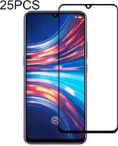 Voor Vivo V17 Neo 25 PCS Full Glue Full Screen Gehard Glas Film