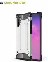Magic Armor TPU + PC combinatiehoes voor Galaxy Note10 + (zilver)