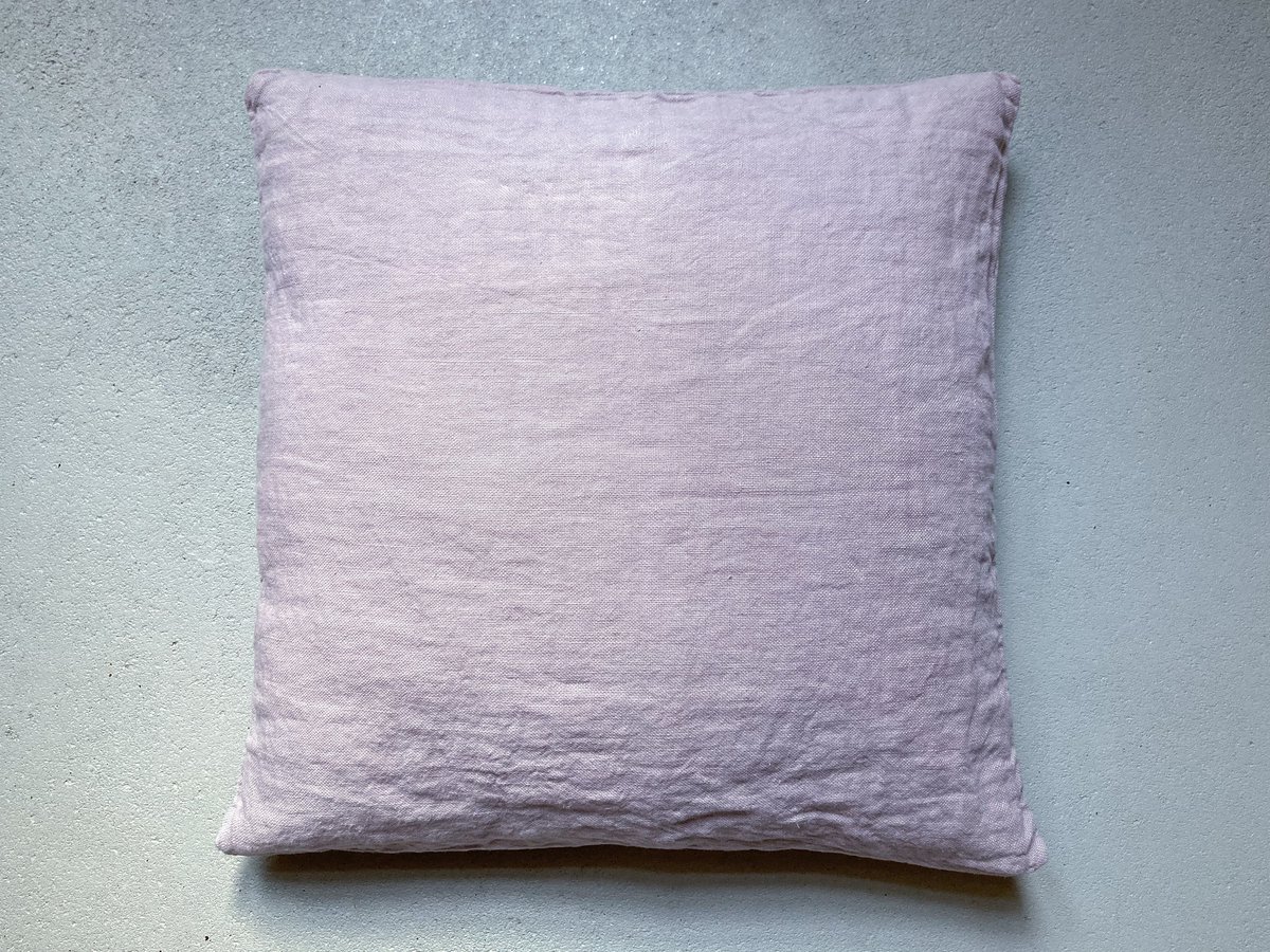 Passion for Linen Luxe kussensloop Fay 100% linnen, 50 x 50 cm, linnen naturel