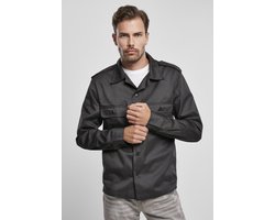 Brandit US Long-Sleeved Heren Longsleeve - zwart - XL