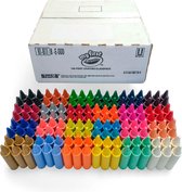 Crayola - Krijt - 144 Jumbo Waskrijtjes - Schoolverpakking