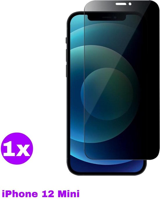 Iphone 12 Mini Privacy Screenprotector Apple Iphone 12 Mini Privacy Screen Protecter Bol Com
