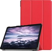 Mobigear Tri-Fold Bookcase Geschikt voor Samsung Galaxy Tab A 10.5 (2018) - Rood