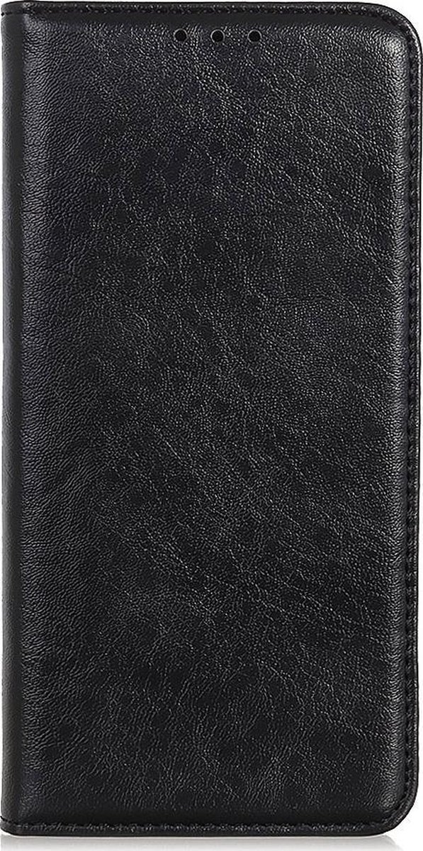 Mobigear Telefoonhoesje geschikt voor Samsung Galaxy A41 Hoesje | Mobigear Classic Elegance Bookcase Portemonnee | Pasjeshouder voor 2 Pasjes | Telefoonhoesje voor Pinpas / OV Kaart / Rijbewijs - Zwart
