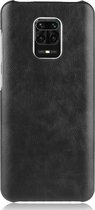 Mobigear Hoesje geschikt voor Xiaomi Redmi Note 9 Pro Telefoonhoesje Hardcase | Mobigear Excellent Backcover | Redmi Note 9 Pro Case | Back Cover - Zwart