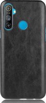 Mobigear Hoesje geschikt voor Realme C3 Telefoonhoesje Hardcase | Mobigear Excellent Backcover | C3 Case | Back Cover - Zwart