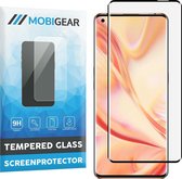 Mobigear Curved Screenprotector geschikt voor OPPO Find X2 Pro Glazen Screenprotector - Case Friendly - Zwart