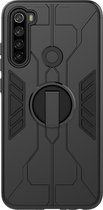 Mobigear Armor Ring Hardcase voor de Xiaomi Redmi Note 8 - Zwart