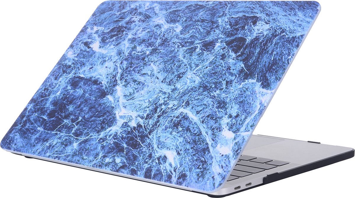 Mobigear Marble Case geschikt voor Apple MacBook Pro 15 inch A1707, A1990 (2016-2019) Hoes Hardshell MacBook Case - Model 28