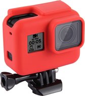 Mobigear Shockproof Siliconen Hoesje Geschikt voor HERO 5 / 6 / 7 / 2018 - Rood