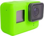 GoPro Hero 5 Hoesje - Mobigear - Classic Serie - Siliconen Hoesje - Groen - Hoesje Geschikt Voor GoPro Hero 5