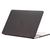 Apple MacBook Pro 13 (2016-2019) Case - Mobigear - Matte Serie - Hardcover - Zwart - Apple MacBook Pro 13 (2016-2019) Cover